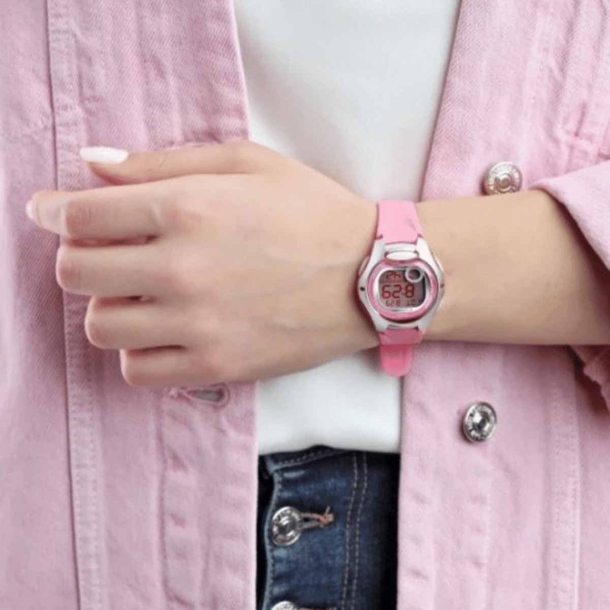 Детски дигитален часовник Casio - Casio Collection - LW-200-4BVDF