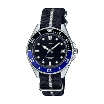 Мъжки аналогов часовник Casio Diving - MDV-10C-1A2VEF