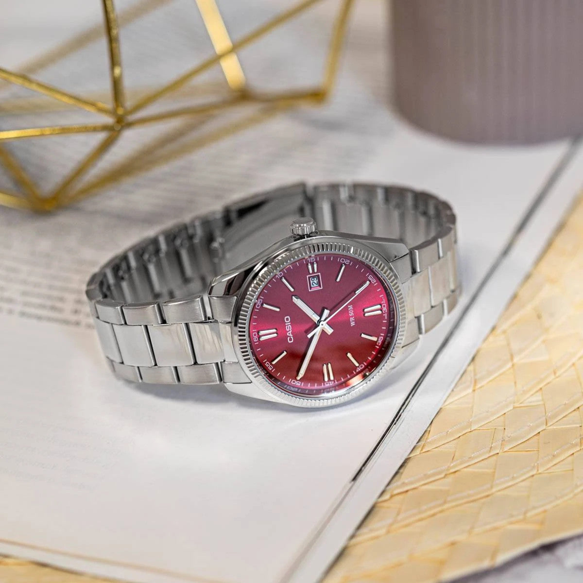 Мъжки аналогов часовник Casio - MTP-1302PD-4AVEF