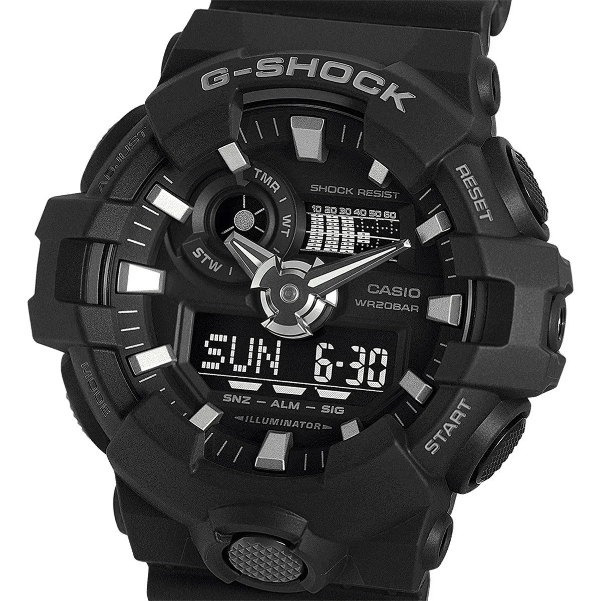 Мъжки часовник CASIO G-SHOCK - GA-700-1BER