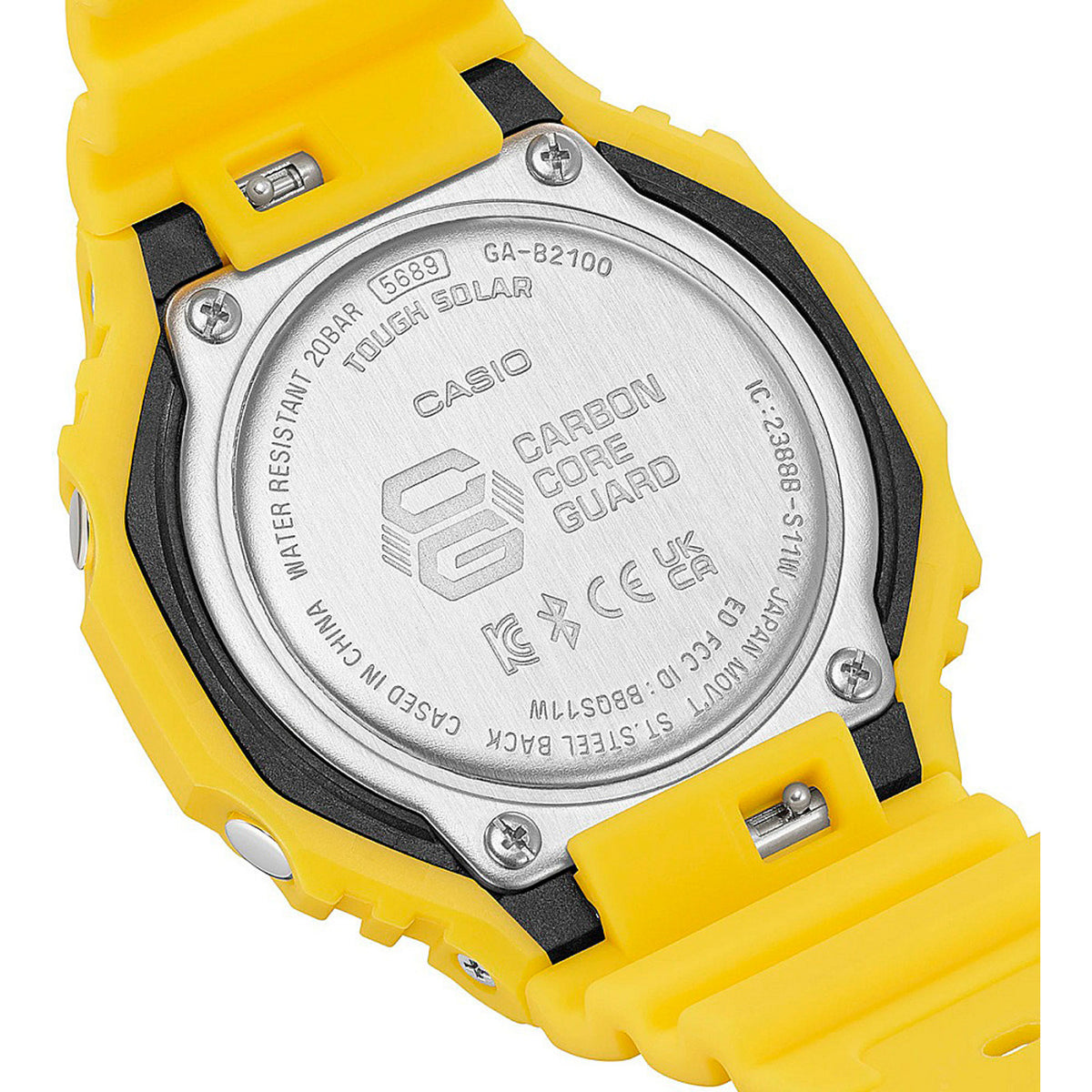 Мъжки часовник Casio G-Shock Bluetooth Solar - GA-B2100C-9AER