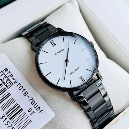 Мъжки аналогов часовник Casio - Casio Collection - MTP-VT01B-7BUDF