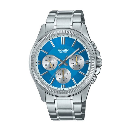 Мъжки аналогов часовник Casio Multi-Dial - Casio Collection - MTP-1375D-2A2VDF