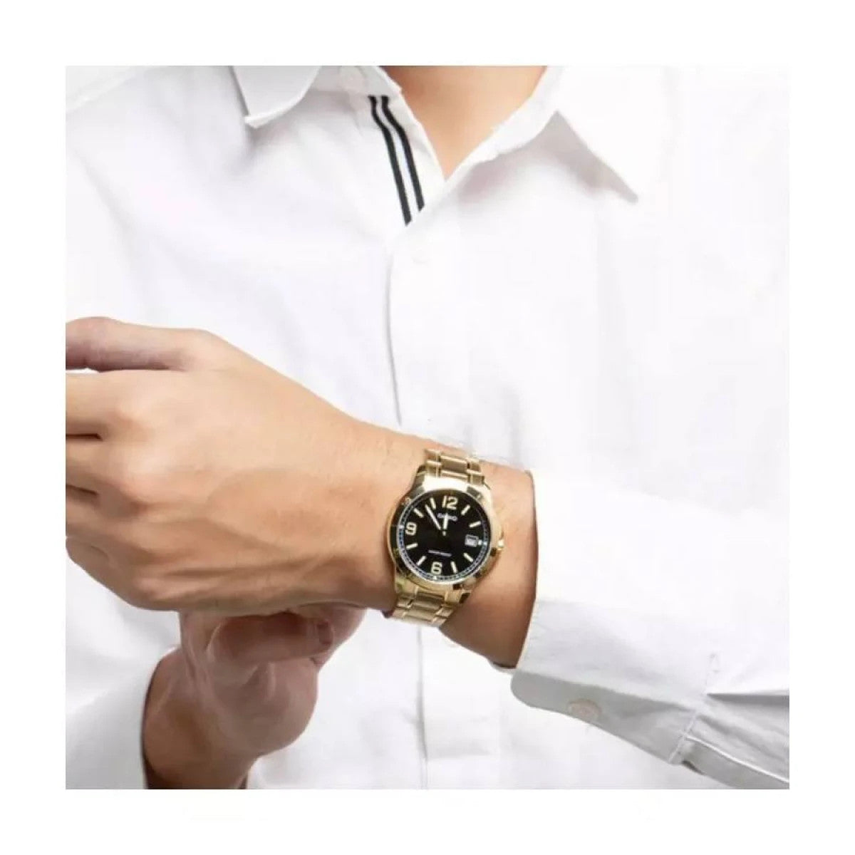 Мъжки аналогов часовник Casio - Casio Collection - MTP-V004G-1CUDF