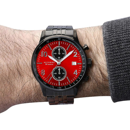 Мъжки аналогов часовник Accurist Chronograph - A-7383