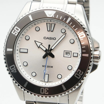 Мъжки аналогов часовник Casio Diving - MDV-107D-8AVDF