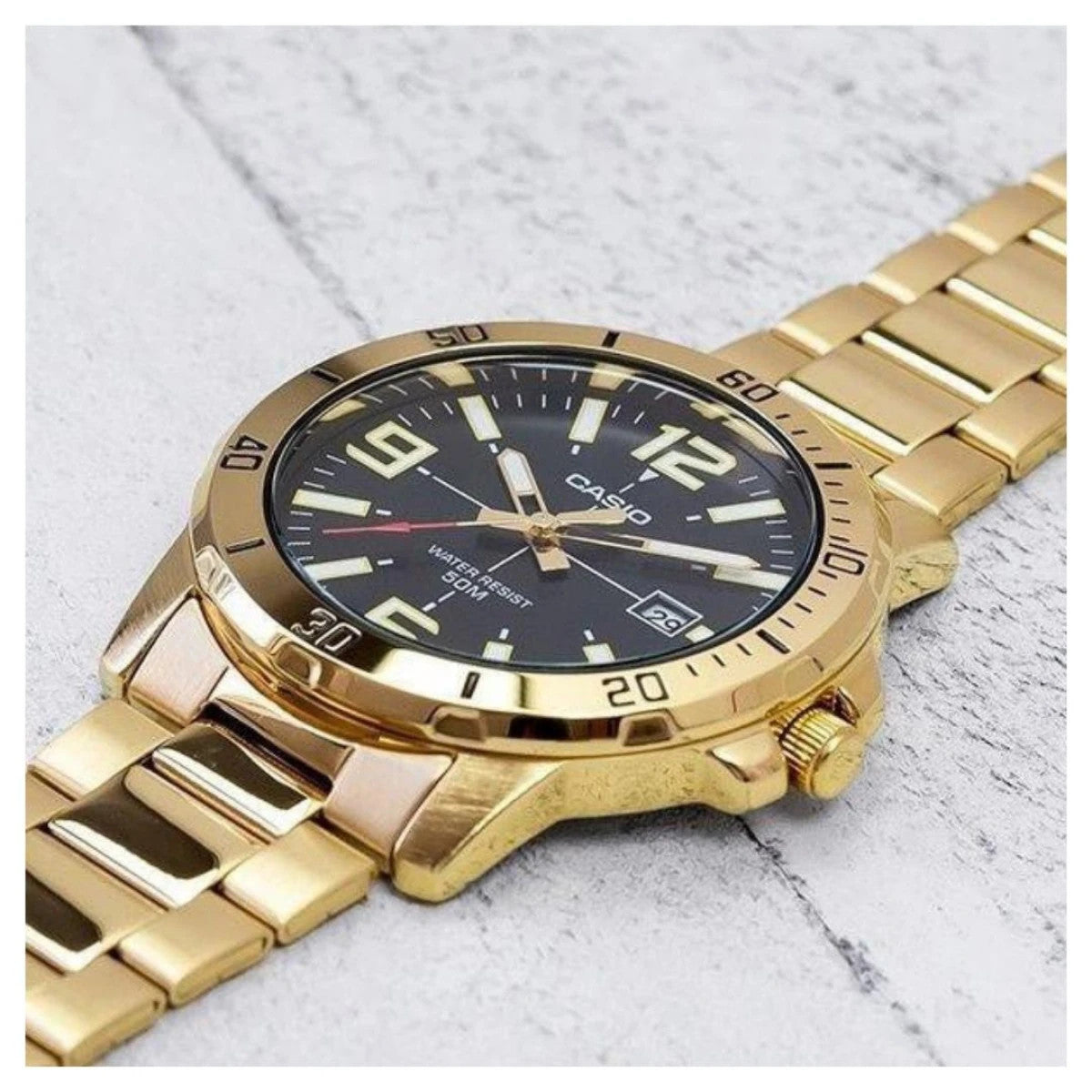 Мъжки аналогов часовник Casio - MTP-VD01G-1BVUDF