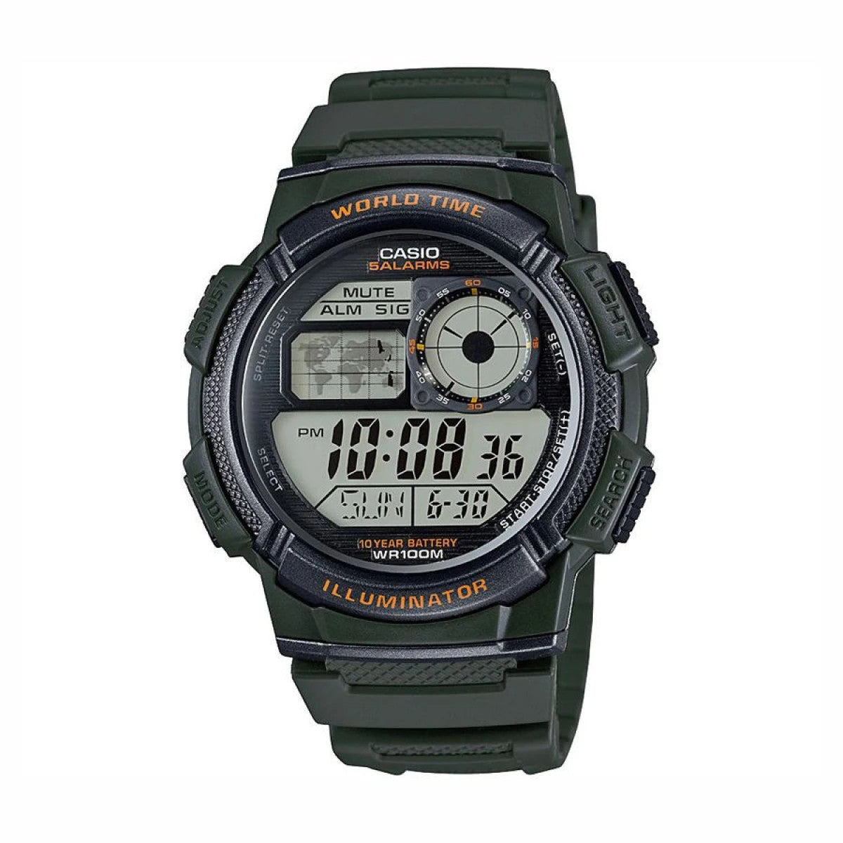 Мъжки часовник CASIO - AE-1000W-3AVEF