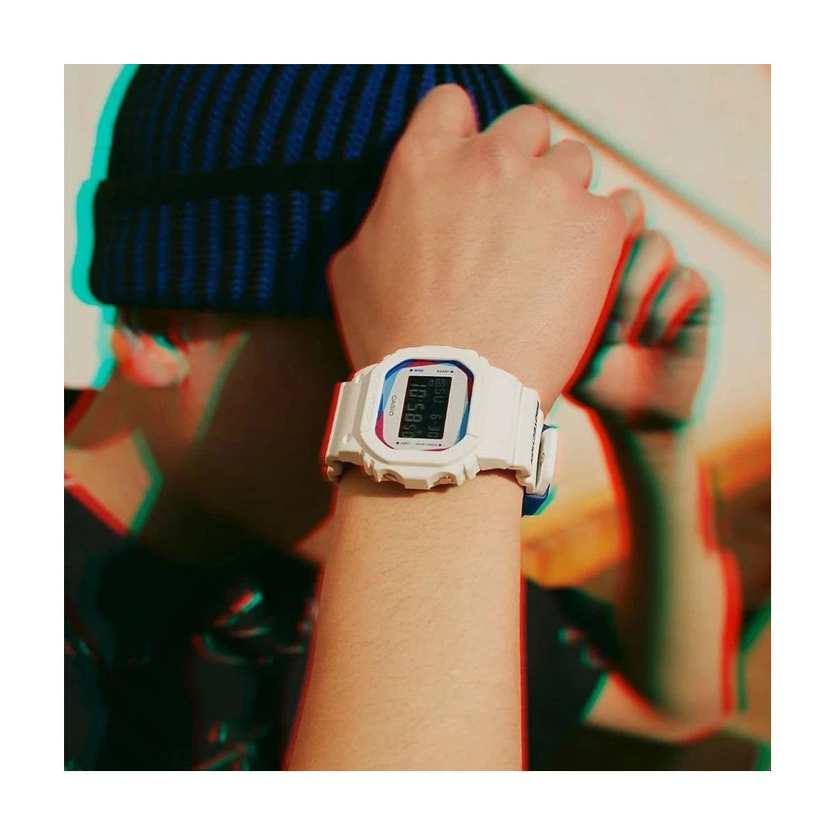Мъжки часовник Casio G-Shock Parra Limited Edition - DWE-5600PR-2ER