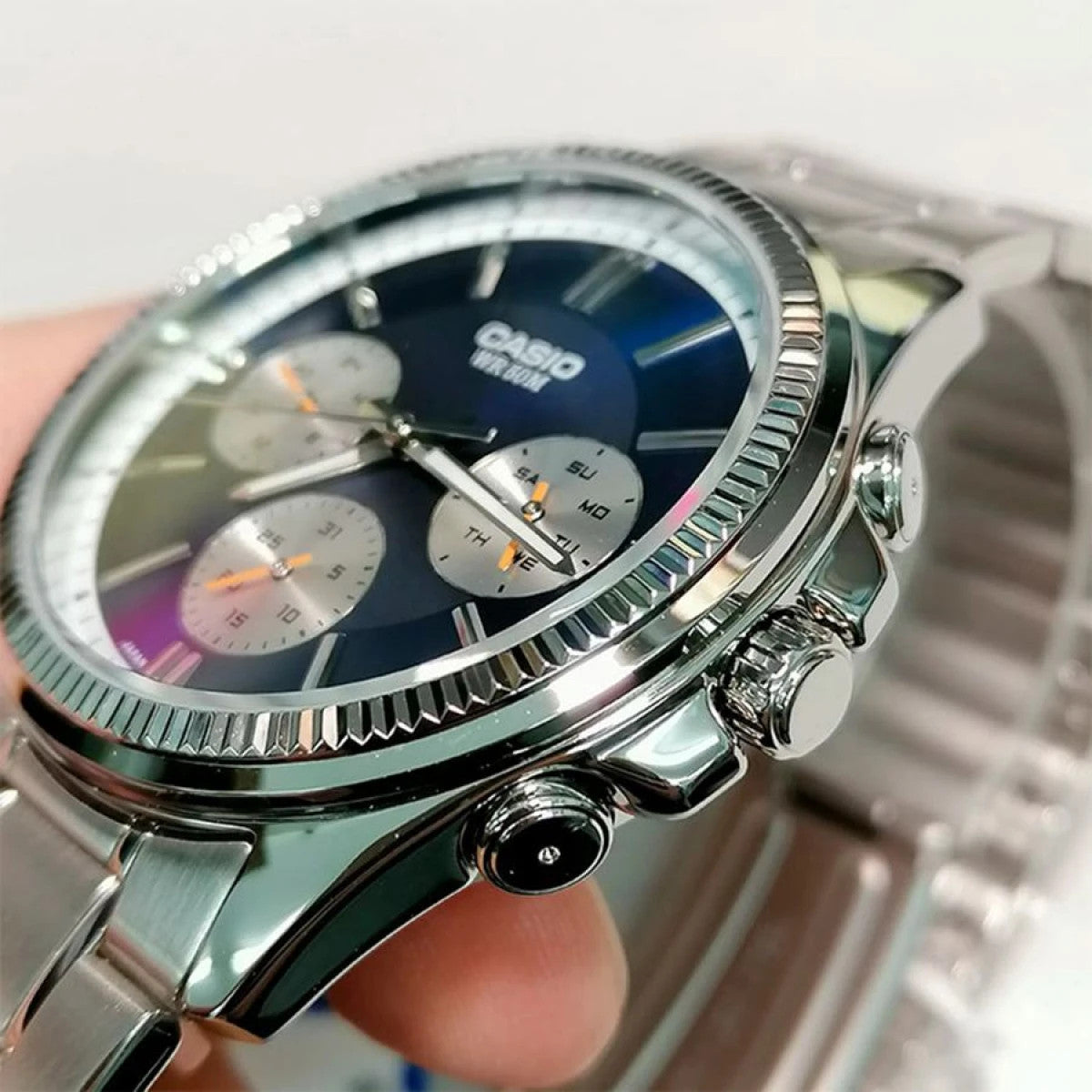 Мъжки аналогов часовник Casio Multi-Dial - Casio Collection - MTP-1375D-2A1VDF