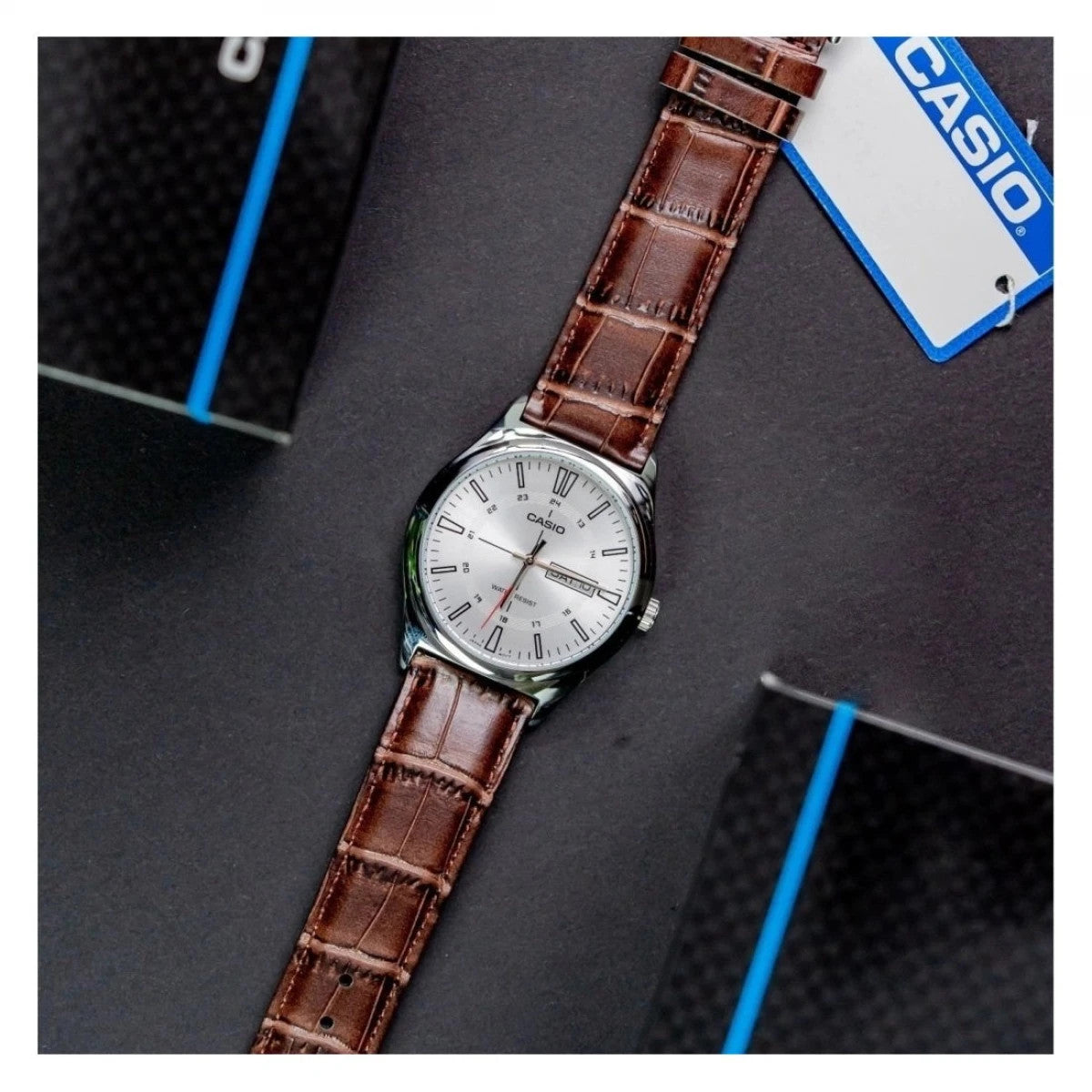 Мъжки аналогов часовник Casio - Casio Collection - MTP-V006L-7CUDF