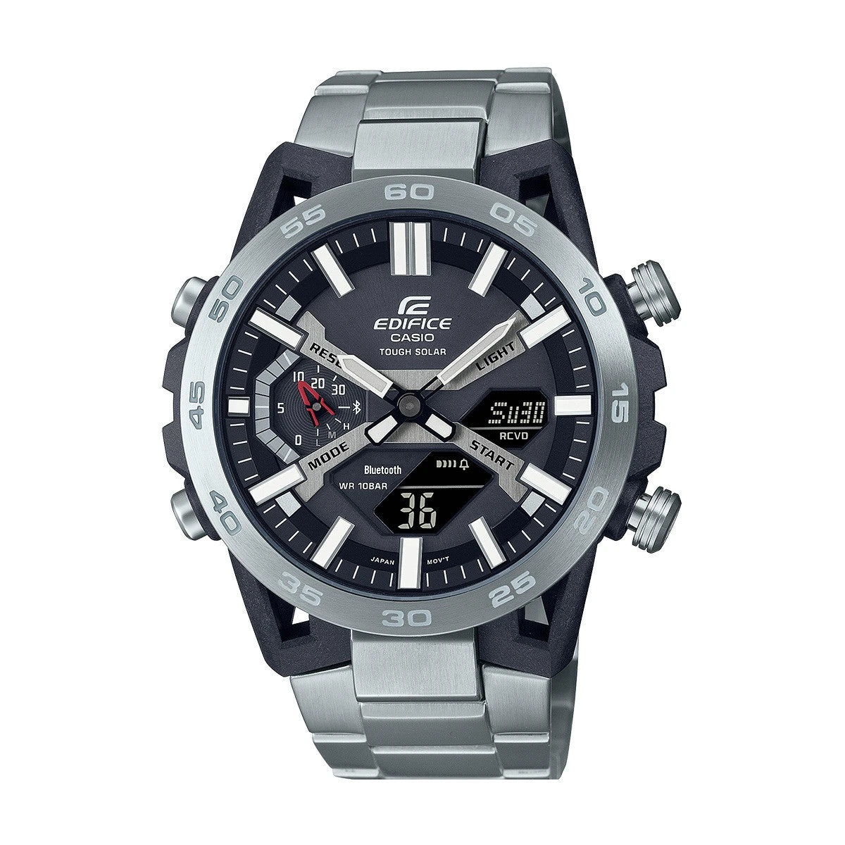 Мъжки часовник Casio Edifice Bluetooth Solar - ECB-2000D-1AEF