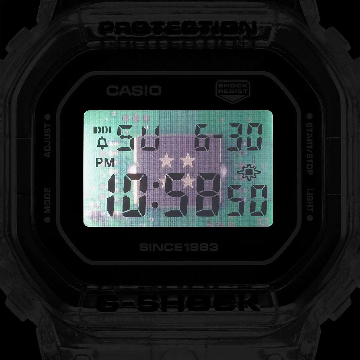 Мъжки часовник Casio G-Shock 40th Anniversary Clear Remix - DW-5040RX-7ER