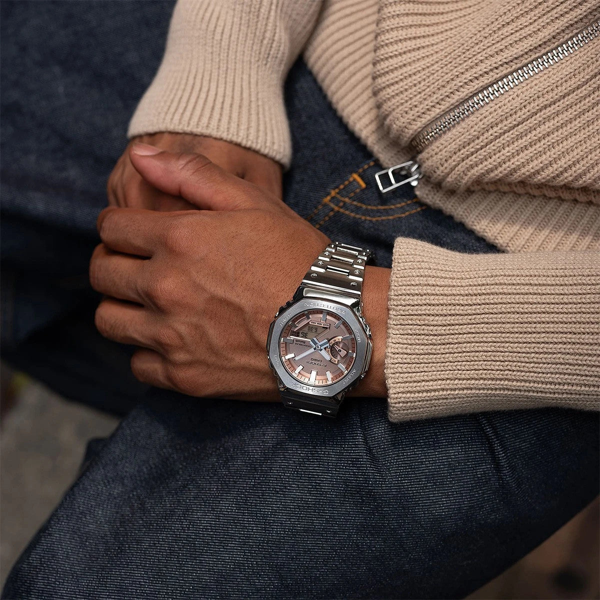 Мъжки часовник Casio G-Shock Solar Bluetooth - GM-B2100AD-5AER