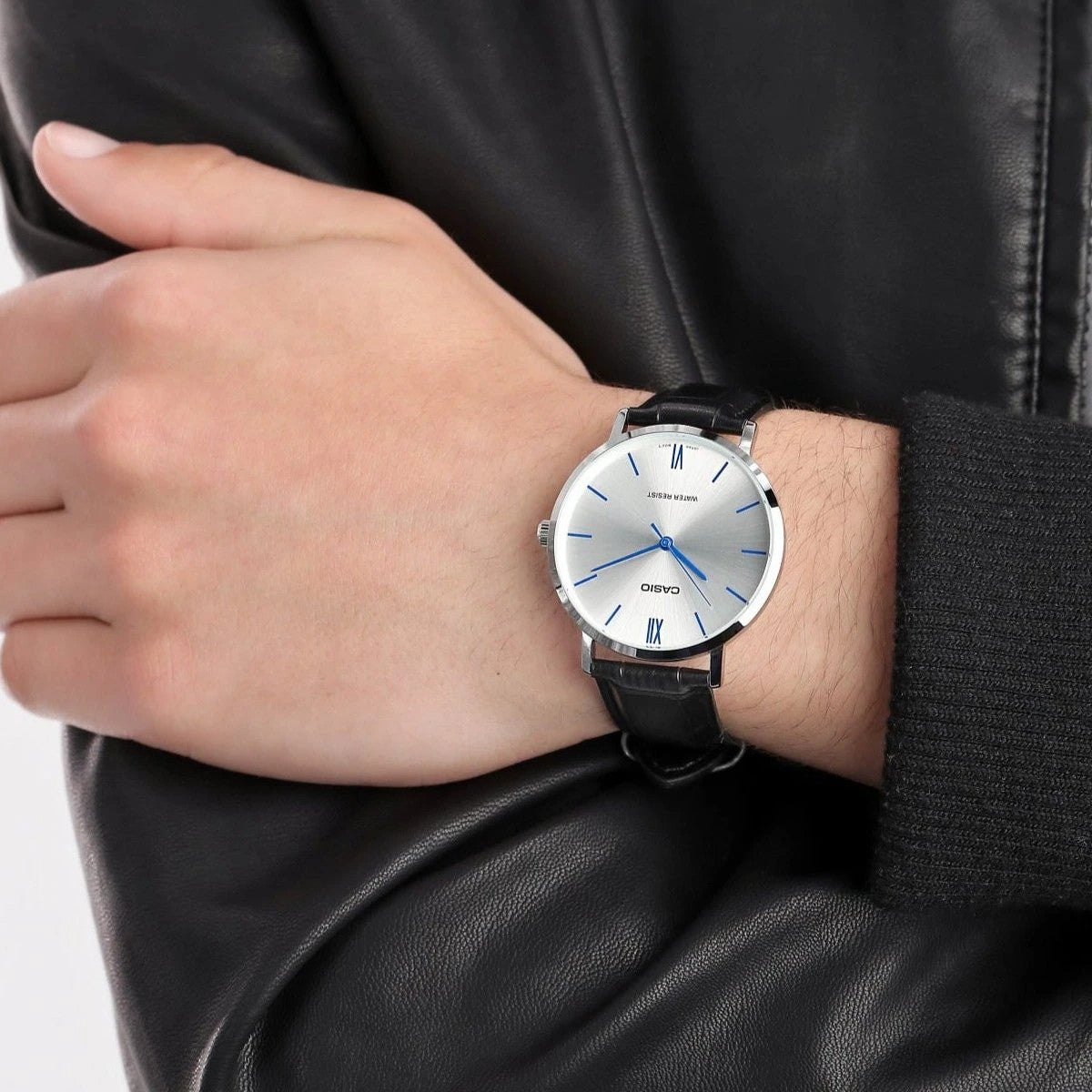 Мъжки аналогов часовник Casio - Casio Collection - MTP-VT01L-7B1UDF
