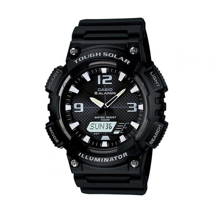 Мъжки дигитален часовник Casio Solar - Casio Collection - AQ-S810W-1AVDF