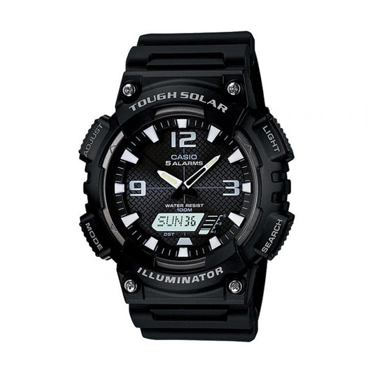 Мъжки дигитален часовник Casio Solar - Casio Collection - AQ-S810W-1AVDF