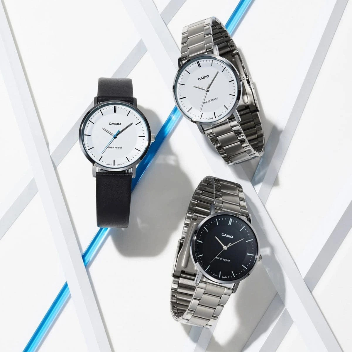 Мъжки аналогов часовник Casio - Casio Collection - MTP-VT04D-1EDF