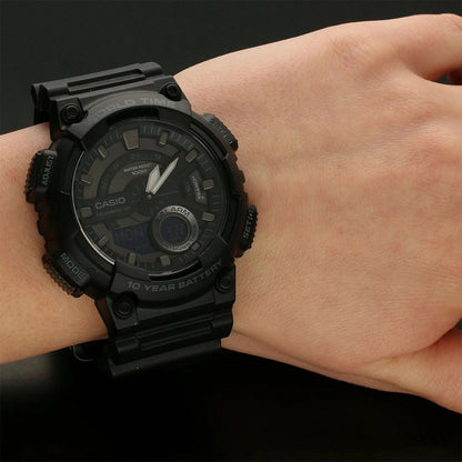 Мъжки дигитален часовник Casio - AEQ-110W-1BVDF