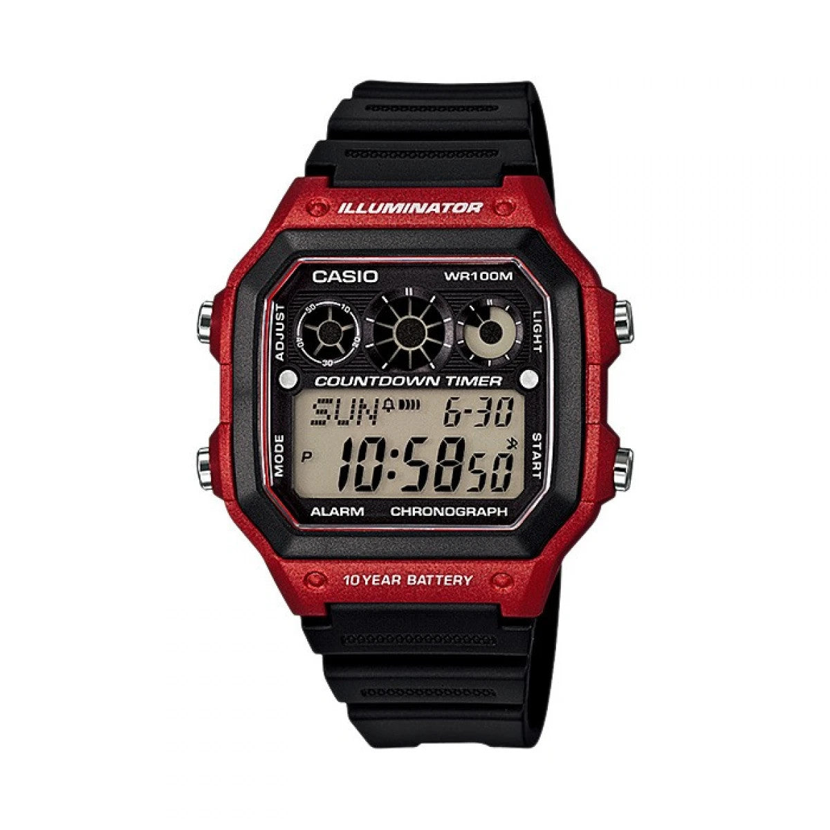 Мъжки часовник Casio - AE-1300WH-4AVDF
