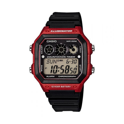Мъжки часовник Casio - AE-1300WH-4AVDF