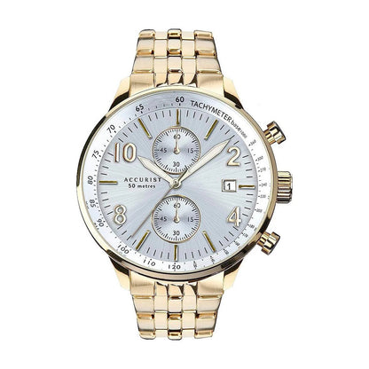 Мъжки аналогов часовник Accurist Chronograph - A-7377