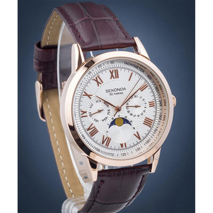 Мъжки часовник Sekonda Armstrong Moon Phase - S-30148.00