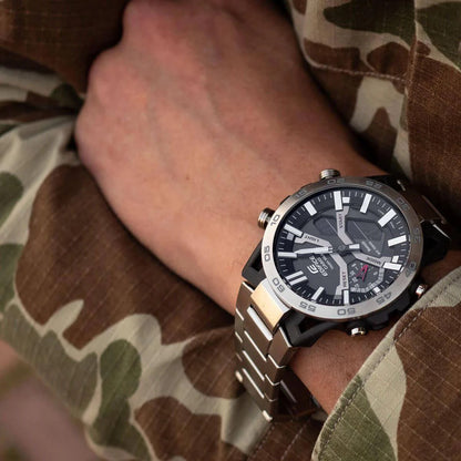 Мъжки часовник Casio Edifice Bluetooth Solar - ECB-2000D-1AEF
