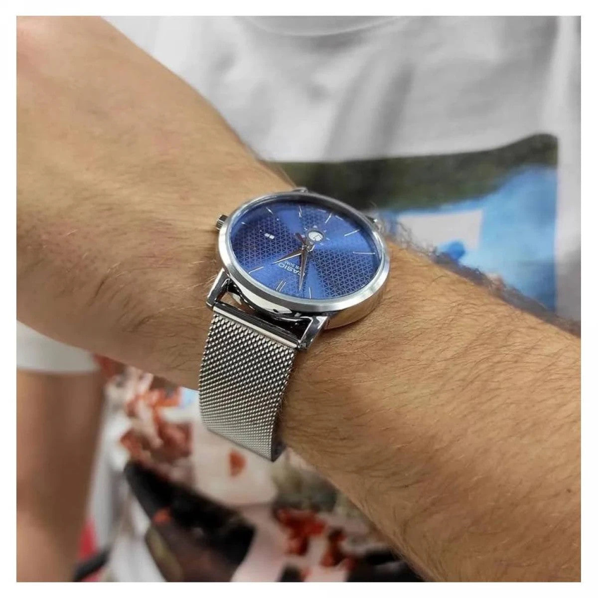 Мъжки аналогов часовник Casio - Casio Collection - MTP-B125M-2AVEF