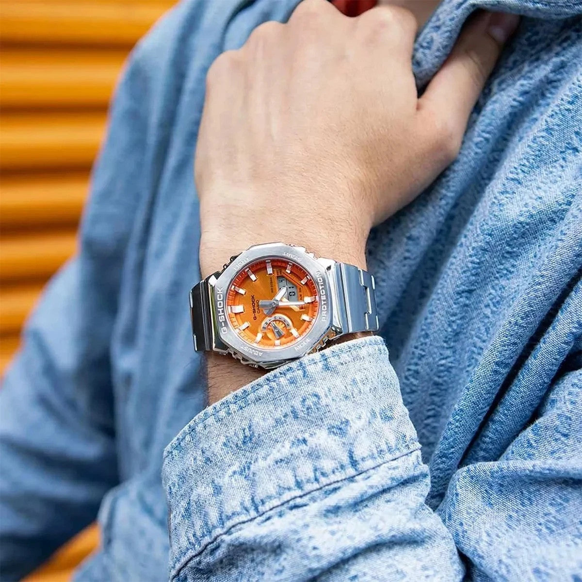 Мъжки часовник Casio G-Shock - GM-2110D-4AER
