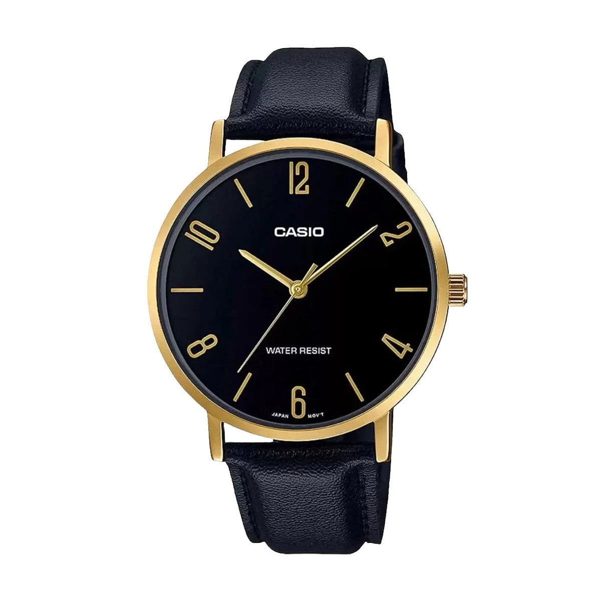 Мъжки аналогов часовник Casio - Casio Collection - MTP-VT01GL-1B2UDF