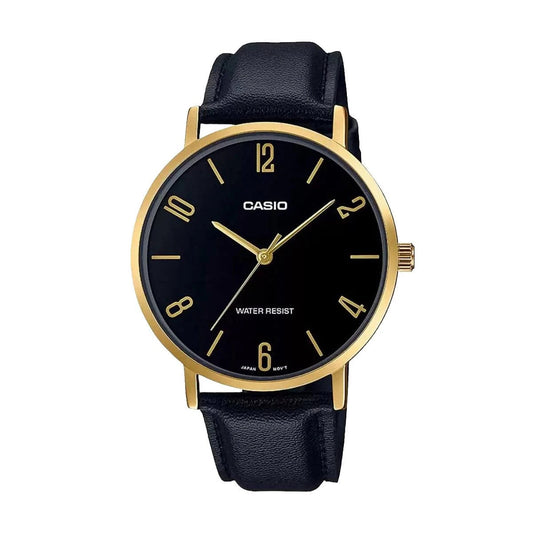 Мъжки аналогов часовник Casio - Casio Collection - MTP-VT01GL-1B2UDF