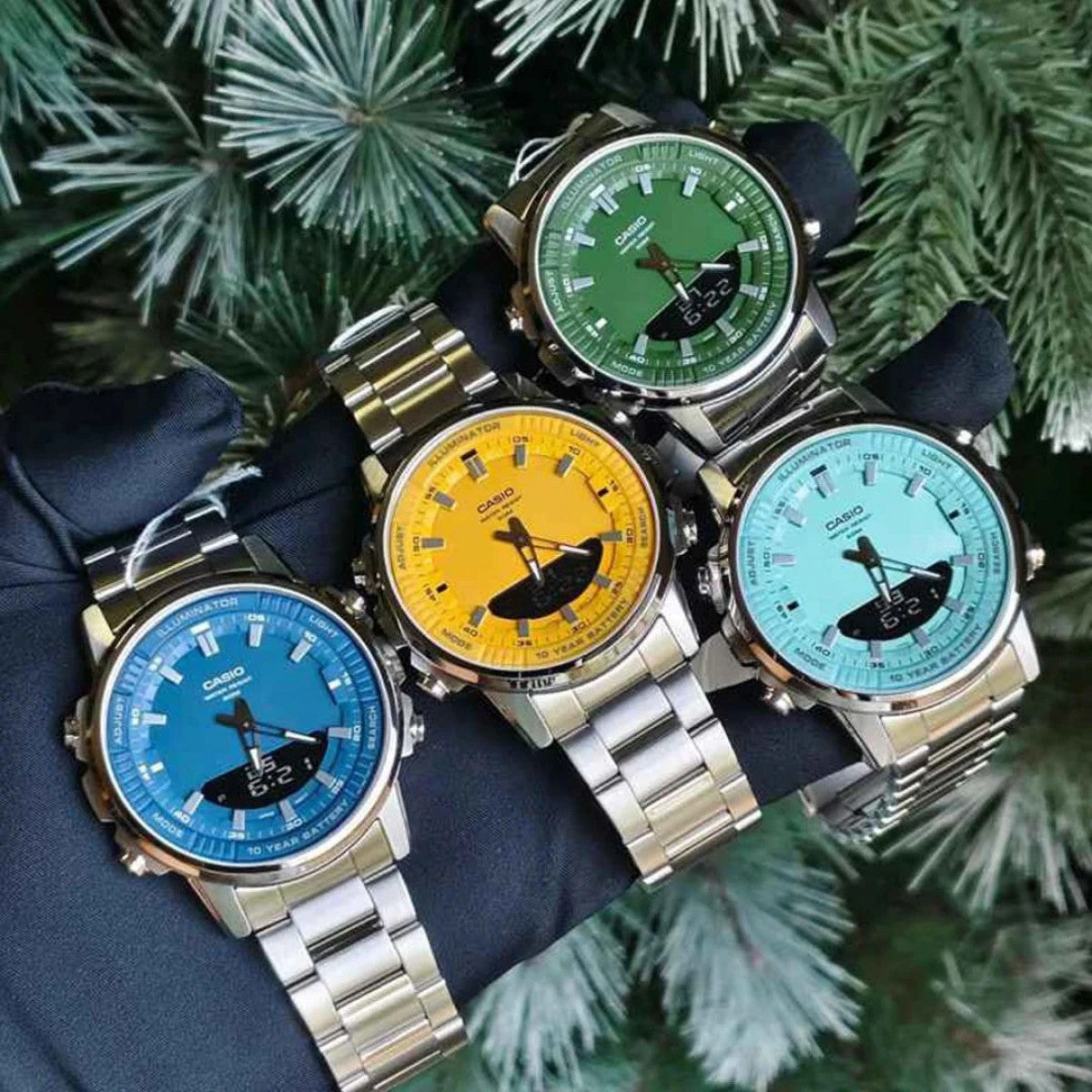 Мъжки дигитален часовник Casio - Casio Collection - AMW-880D-3AVDF