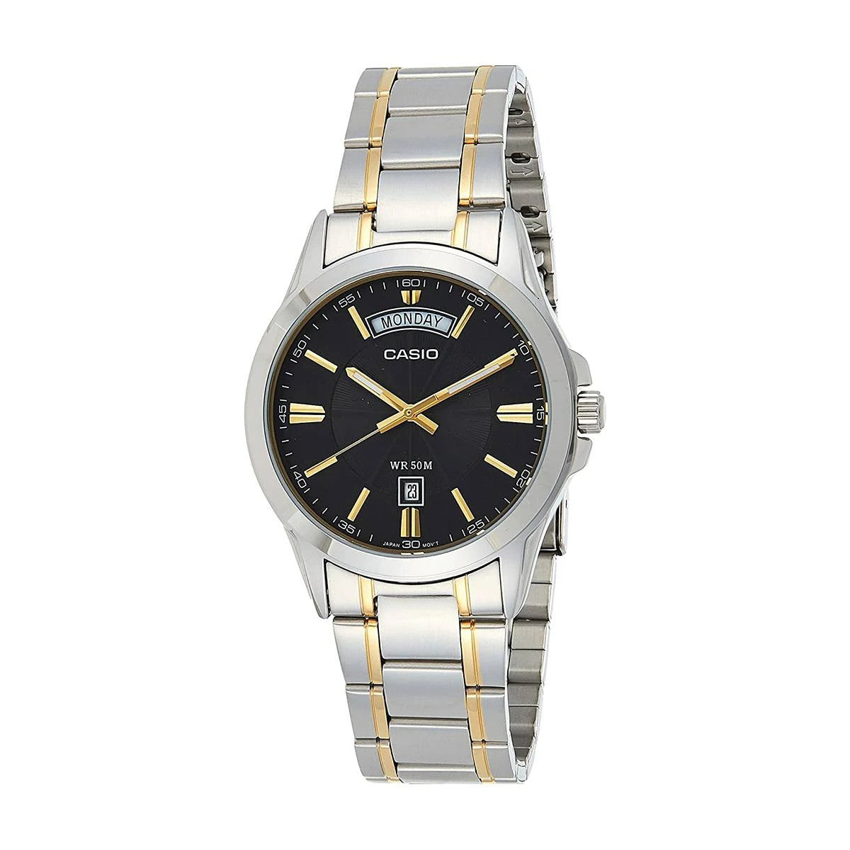 Мъжки аналогов часовник Casio - MTP-1381G-1AVDF
