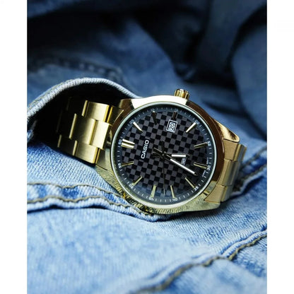Мъжки аналогов часовник Casio - Casio Collection - MTP-VD03G-1AUDF