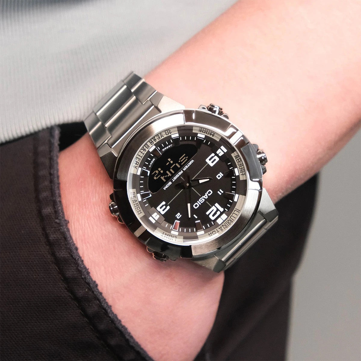 Мъжки часовник Casio - AMW-870D-1AVDF