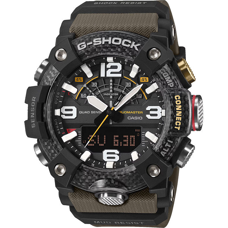 Мъжки часовник Casio G-Shock Mudmaster Quad Sensor - GG-B100X-1A3ER