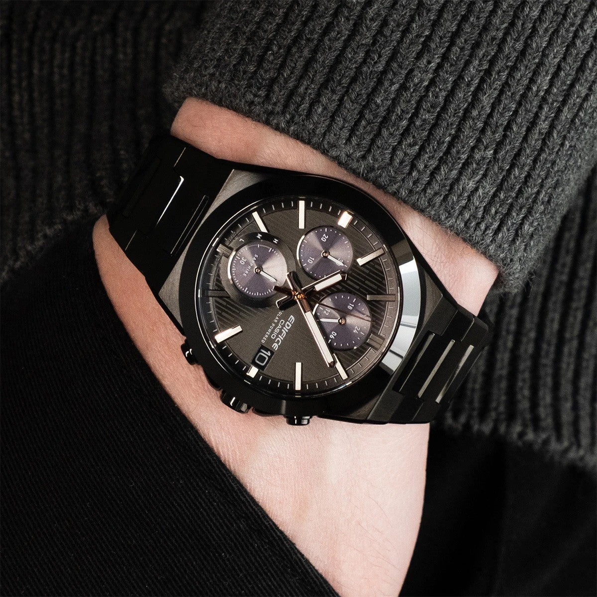 Мъжки часовник Casio Edifice Solar Chronograph -  EFS-S650DC-1AEF