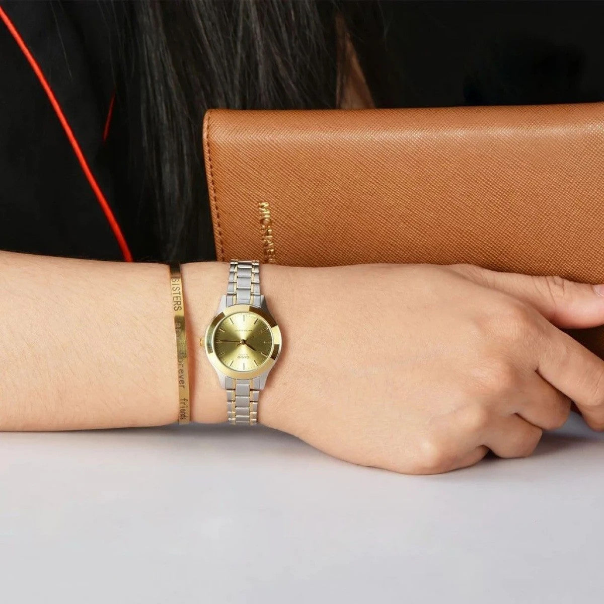 Дамски аналогов часовник Casio - Casio Collection - LTP-1128G-9ARDF