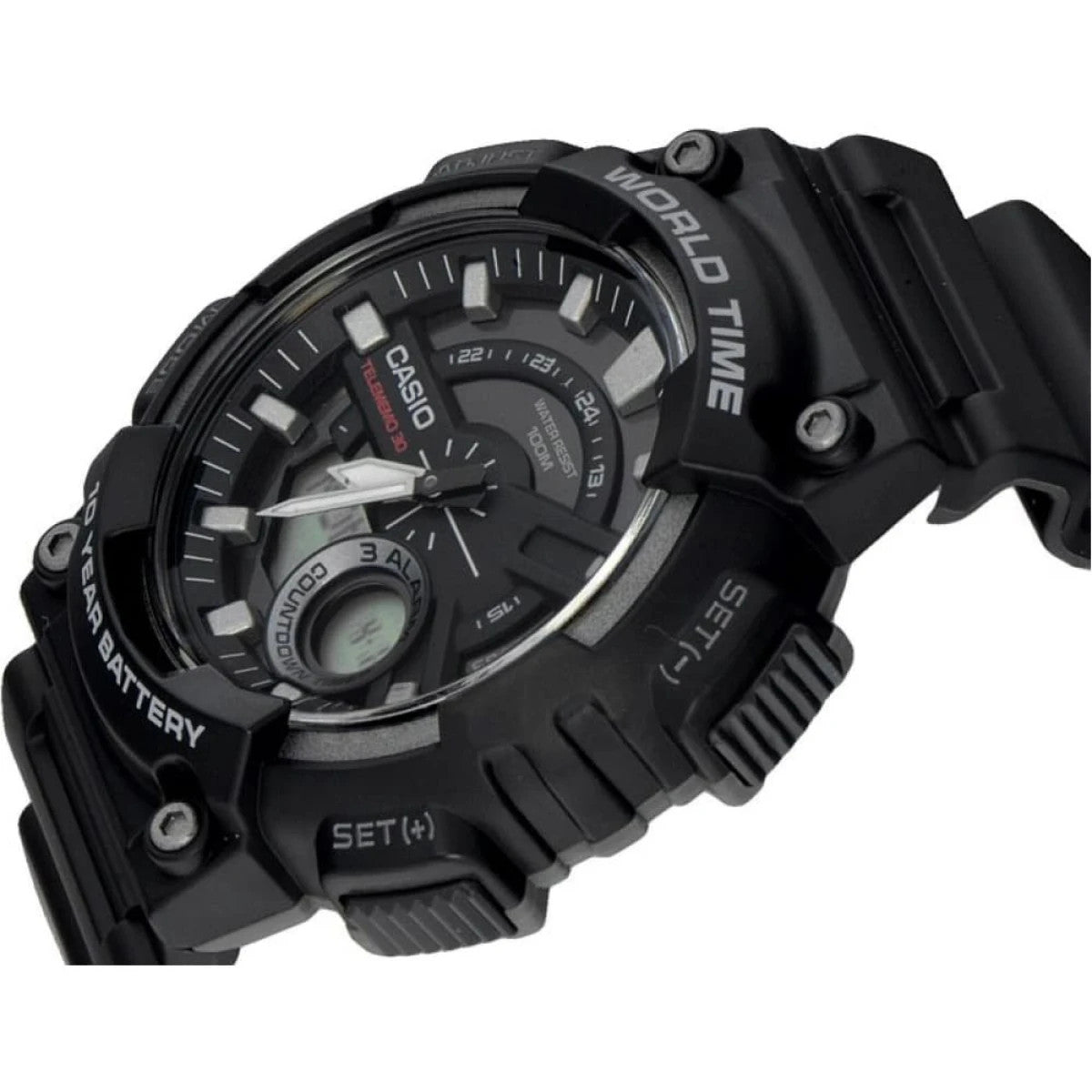 Мъжки дигитален часовник Casio - AEQ-110W-1BVDF
