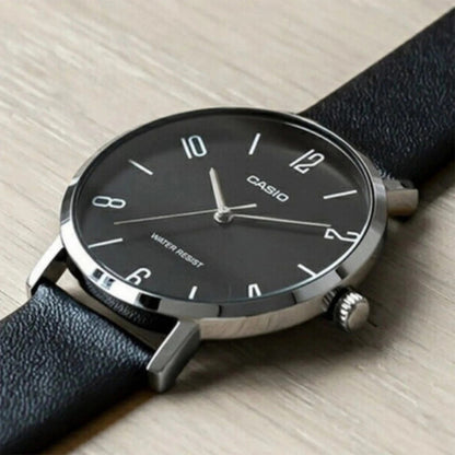 Мъжки аналогов часовник Casio - Casio Collection - MTP-VT01L-1B2UDF