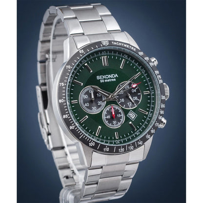 Мъжки аналогов часовник Sekonda Chronograph - S-1913.00