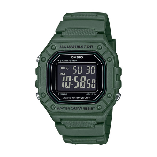 Мъжки дигитален часовник CASIO - W-218H-3BVEF