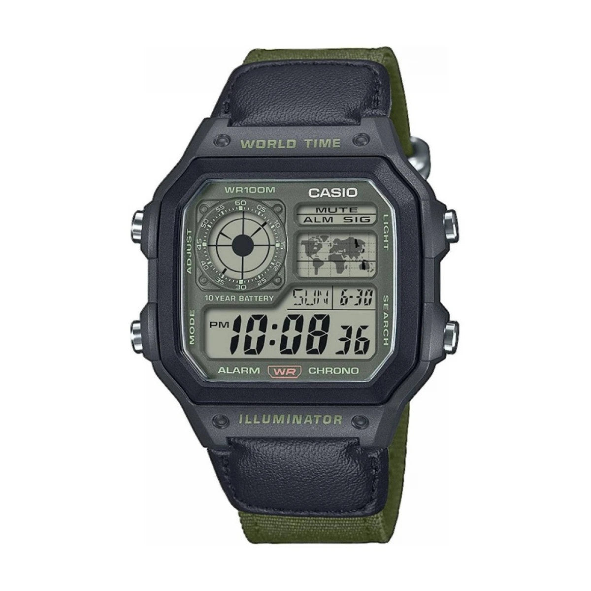 Мъжки часовник CASIO - AE-1200WHUB-3AVEF