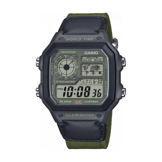 Мъжки часовник CASIO - AE-1200WHUB-3AVEF