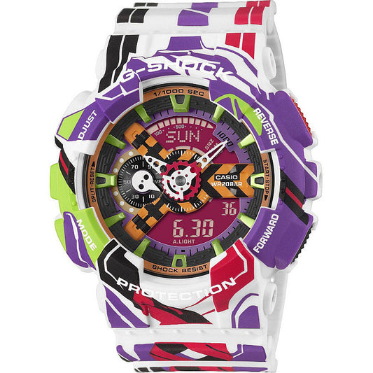 Мъжки часовник Casio G-Shock Evangelion 30th Anniversary - GA-110EVA30-7AER