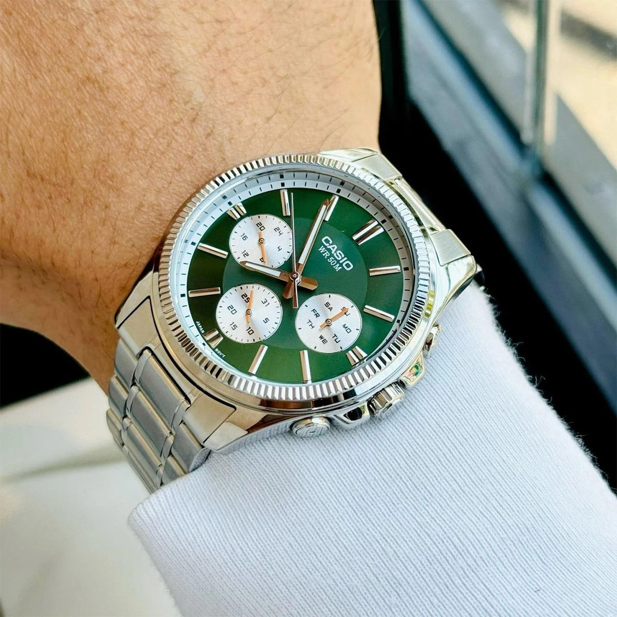 Мъжки аналогов часовник Casio - Casio Collection - MTP-1375D-3AVDF