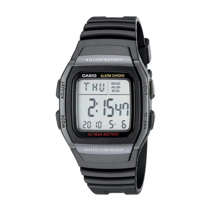 Мъжки дигитален часовник Casio - Casio Collection - W-96H-1BVDF