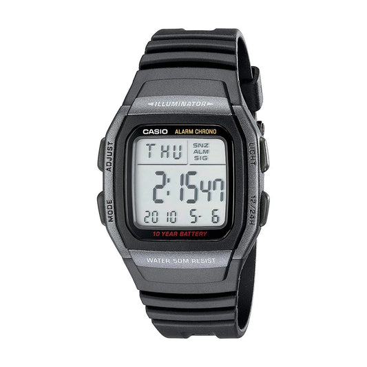 Мъжки дигитален часовник Casio - Casio Collection - W-96H-1BVDF