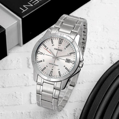 Мъжки аналогов часовник Casio - Casio Collection - MTP-V004D-7CUDF